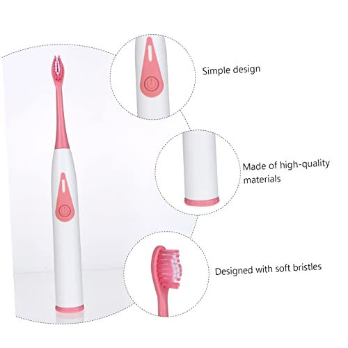 Ipetboom Elektrische Zahnbürste Für Erwachsene Tragbar Und Leicht Mit Akustischer Vibrationstechnologie Für Gründliche Ergonomisches Design Hohe Und Verschleißfest – Bild 5