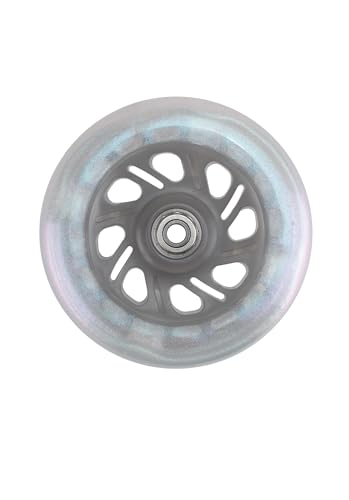 Micro LED Tretroller R&auml;der Glitter Pearl 120mm - extra sichtbar