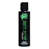 Wet Organics Lubricant, High Quality Aloe Based All Natural Organic Non-Sticky Long Lasting Lube Travel Size 1 fl. oz/ 30mL