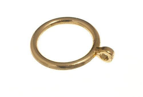 Anneaux de rideau métal laiton nickelé 28mm pour barre suspendre rideaux occultants