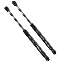 Canapé Aspol Juego de dos amortiguadores o resortes de gas para canapé de 1250N esfera-clip, para cama de 150cm