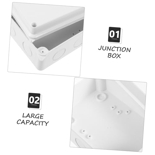Boîtier de jonction étanche pour sécuriser éclairage jardin extérieur - 7