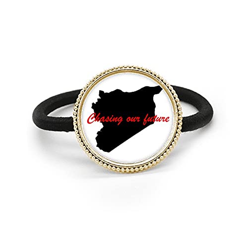 Regalo de moda ideal coletero de metal plata Cita Chasing Our Future con diseño Art Deco