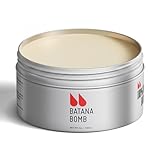 Batana Bomb Beard Balm, Unscented Natural Beard Growth for men, Conditioner & Softener – Sensitive Skin, 100% Pure Organic Batana Oil, 4 oz