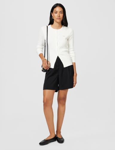 Stretch Cotton Cable Cardigan – Ansicht 6