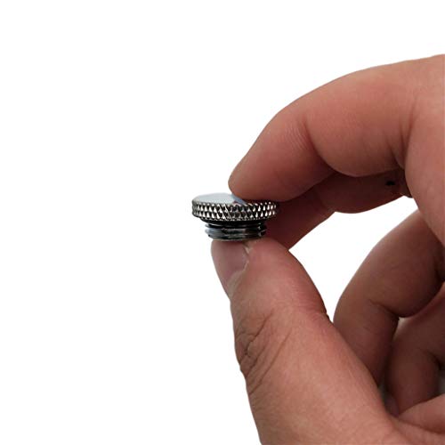 GKanMore G1/4" Stop Fitting with Coin Slot OD 13mm (1/2”) Stop Plug Fitting for Computer Water Cooling System, Sliver, Pack of 4 - Thumbnail 7