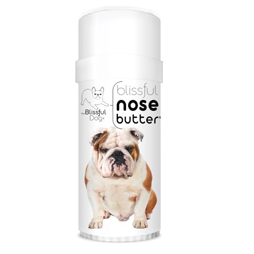 Image of The Blissful Dog Bulldog Nose Butter, Versatile Dog Nose Balm for Dry Nose, Handcrafted Nose Moisturizer, Easy-to-Apply Dog Essentials, Unscented, 2.25 oz.