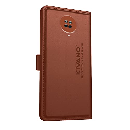 Image of Compatible with Nokia G20 Flip Cover | Leather Finish | Inside Pockets & Inbuilt Stand | Shockproof Wallet Style Magnetic Closure Back Cover Case