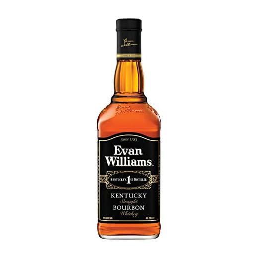 Evan Williams Black Bourbon Whiskey (1 x 0.7 l)