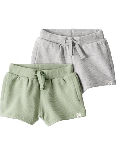 Image of little planet by carter's Baby 2-Pack Shorts Made with Organic Cotton