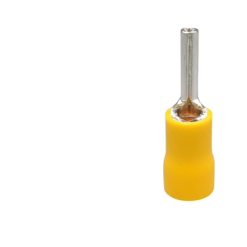 Pure Copper Pin Terminals PTN0.5/1.25/3.5/5.5-9/10/12/13 Splice Lug Electrical Wire Connectors Non Insulated Crimp(PTV5.5-13,50PCS)