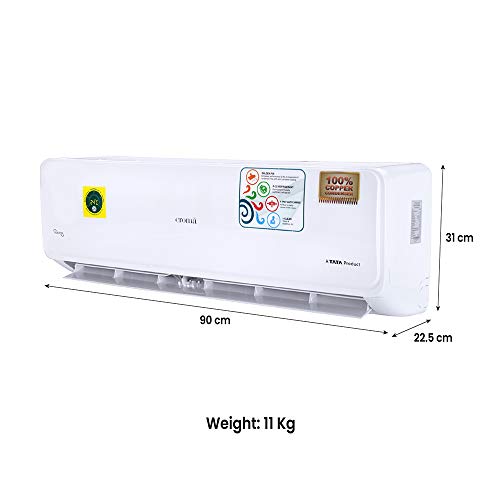 Image of Croma 1.5 Ton 3 Star Split Inverter AC (Copper, CRAC7887, White) with Free Installation