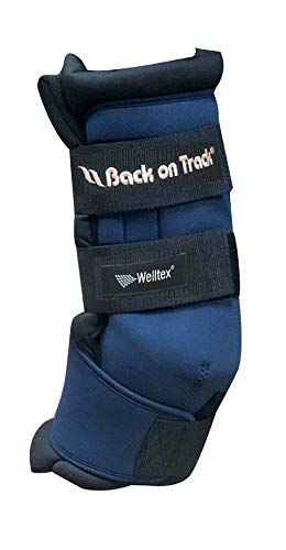 Back on Track Unisex-Adult Fast Leg Wraps, Navy Blue, 16 Inch