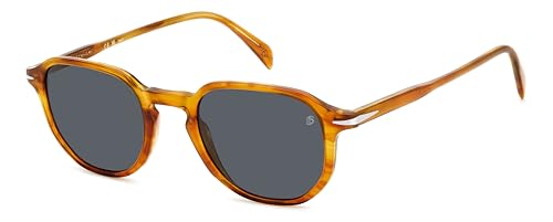 David Beckham DB 1140/S STRIPED BROWN/GREY 50/22/145 men Sunglasses