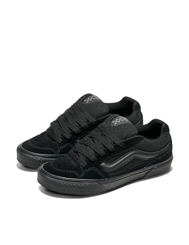 Vans Homme Baskets Caldrone en Daim/Maille, Black/Black, 40 EU
