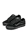 Vans Men's Caldrone Shoe | Chunky Low-Top Fashion Sneakers with Retro-Inspired Style, Black/Black, 9.5