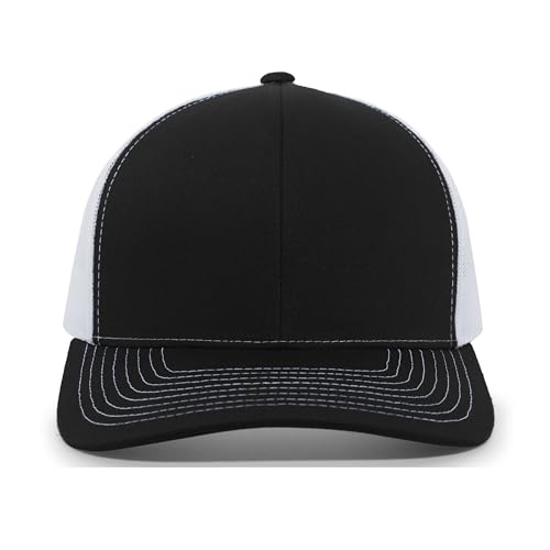 Image of Pacific Headwear Contrast Stitch Trucker Snapback