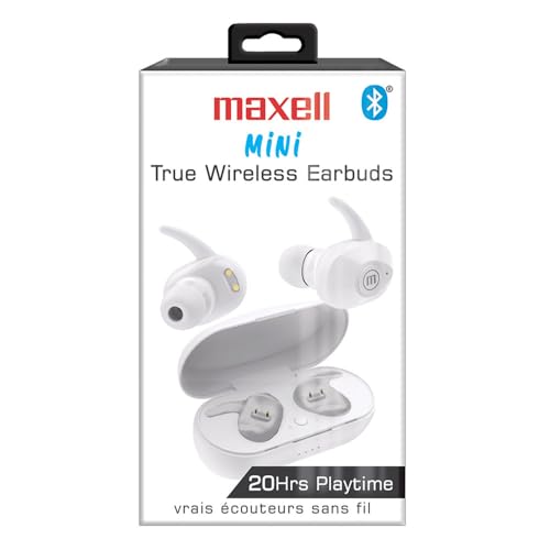 Image of Maxell Jelleez True Wireless Earbuds, White