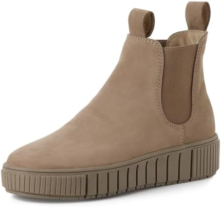 Tamaris Damen Chelsea Boots 1-25403-43 | 1-25403-43 – Pull-on, COMFORT-Lining, herausnehmbares Fußbett, flache Sohle