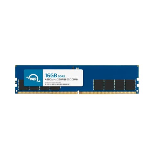 OWC 16GB Replacement for Kingston KSM48E40BS8KM-16HM - DDR5 4800 PC5-38400 CL40 1Rx8 288-pin 1.1V ECC Unbuffered UDIMM Memory RAM Module Upgrade