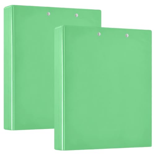 Classeur à 3 anneaux vert malachite très léger élégant avec porte-bloc de bureau EX2