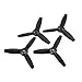Pièces de drone pour perroquet, 2 paires d'accessoires d'hélice CW/CCW lame pour perroquet Bebop 3.0 RC Drone quadrirotor avion UAV pièces de rechange accessoires aile de composant ( Color : Black )