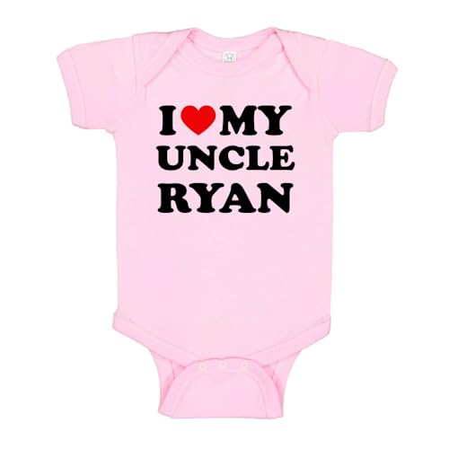 TATY Kids I Love My Uncle Ryan Baby Infant Bodysuit