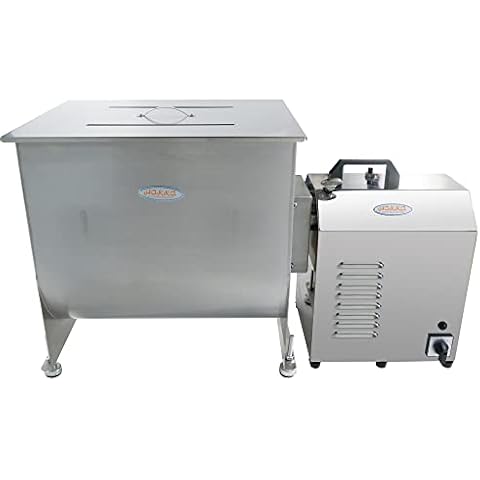 Hakka Electric 120-Pound/60-Liter Capacity Tank Stainless Steel Meat Mixers (Mixing Maximum 90-Pound for Meat) Cover
