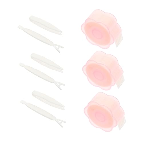 Outanaya Invisible Eyelid Tape Set Double Eyelid Stickers for Women Natural and 3 Rolls Girl Makeup Supplies