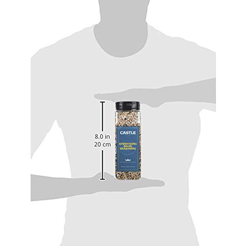 Everything Bagel Seasoning, 22 ounces, Premium Restaurant Quality, Multi Seasoning Shaker with Sesame, Onion, Garlic, Poppy in Seasoning Spice Blend, Kosher