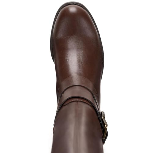 Style & Co. Womens Maliaa Wide Calf Riding Knee-High Boots Brown 8 Medium (B,M)2