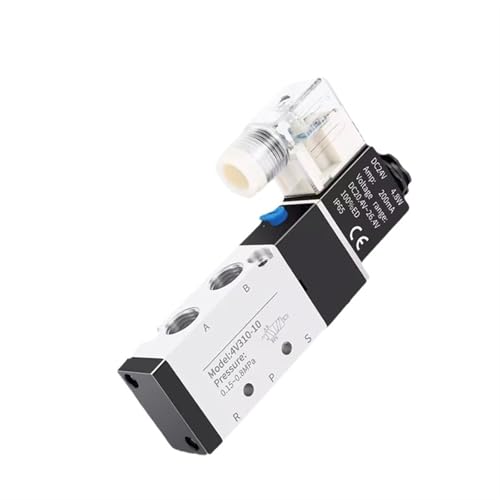 Électrovanne pneumatique 4V110-06 à commutation rapide 5 voies DC24V