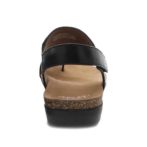 Image of Dansko Reece Sandal for Women - Memory Foam and Cork Footbed for Comfort and Arch Support - Lightweight Rubber Outsole for Long-Lasting Wear with Hook & Loop Strap