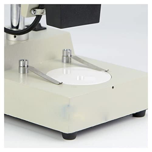 Lab Microscope Accessories Stereo Microscope Base Black White Working Board Working Loading Plate Stage Diameter 60mm 75mm 95mm(60mm)