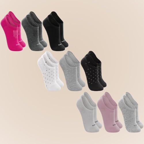 Kit Com 9 Pares De Meias Lupo Sport Soquete Femininas Invisível Original Ref. 3271…