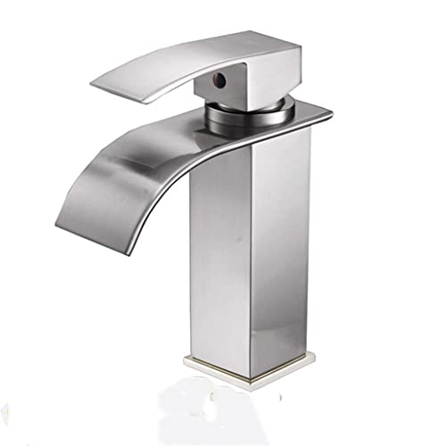 Robinet cascade pour meuble vanity afin d'éviter les éclaboussures de vasque - 2