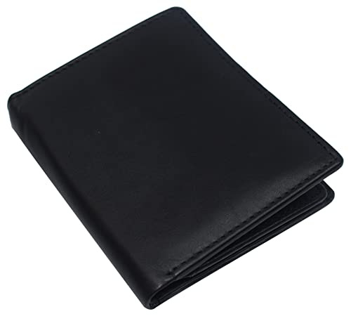 MARSHAL Genuine Leather RFID Blocking Five-point Star Hidden Badge Holder Wallet3