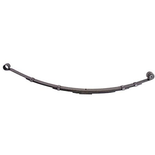 Speedway Motors 175 lb/in Multi-Leaf Rear Spring for Chevy Camaro, Nova, and Pontiac Firebird, 4-Leaf Light Rate Design with 6.5 Inch True Arch, 24/30