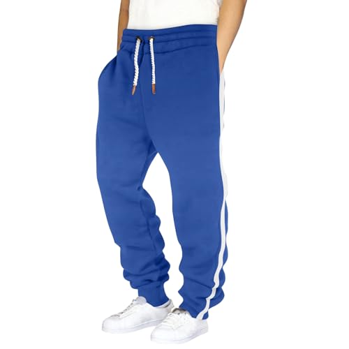 Mens Baggy Sweatpants Striped Y2K Lightweight Athletic Casual Jogger Pants Big and Tall Sweatpant with Pockets2