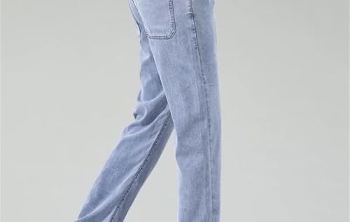 Men's Fashionable Loose Jeans, Stretch Straight-Leg, Classic, Versatile, Casual, Comfortable Trousers3