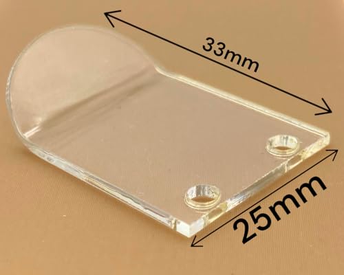 Hummelklappe 1,5mm, fertig gebogen, passend zu Großer Hummelklappenvorbau Links oder rechts von Printin3D