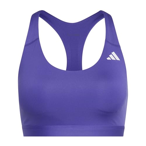 adidas Damen Optime Essentials Workout Medium Support Bra, Pure Purple, S – Ansicht 1