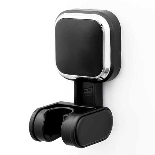 Image of TAILI Suction Cup Shower Head Holder Handheld Showerhead Bracket Adjustable Shower Holder, Removable Handheld Showerhead & Wall Mounted Suction Bracket