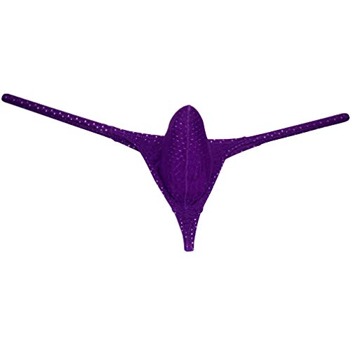 Men's Breath Hole Thong Bulge Pouch Bikini G-String Underwear T-Back Male Micro T-Back Thongs4