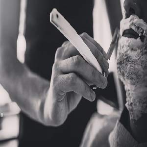 G.b.s Combo Set-3 Piece Kit Oval Wood Brush With Boar Bristles For Beard, Mustache With Bamboo Hard Comb, For Father's Day, Holidays Tortoise Horn Durable Convenient #TOP3