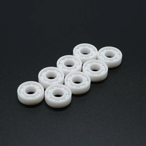 Roulement céramique 698 ZrO2 ABEC9 8x19x6mm à gorge profonde pour haute précision