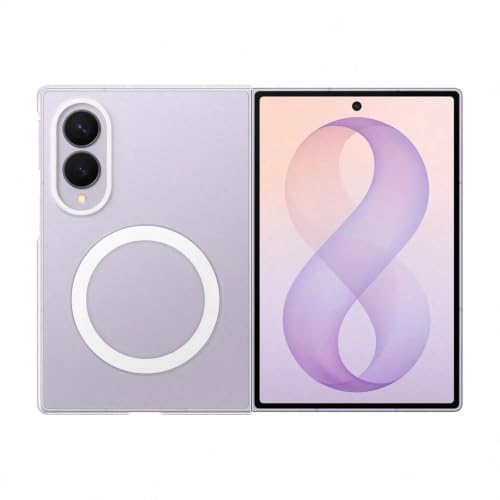 Samsung Coque magnétique Transparente Officielle pour Galaxy Z Fold8
