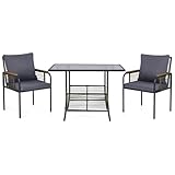 verre trempe petit prix Design Gain de Place - Lorsque non utilisées, les chaises peuvent se ranger sous la table, gardant ainsi l'espace extérieur ordonné et optimisant l'utilisation de l'espace. Cette solution gain de place est idéale pour les environnements extérieurs avec espace limité.