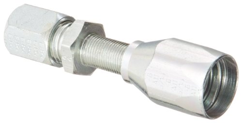 Image of EATON Weatherhead 24706N-756 Flareless Tube Rigid Fitting, Nut and Sleeve, AISI /SAE 12L14 Carbon Steel, 5 /16 inch Hose ID, 3 /8 inch Tube Size