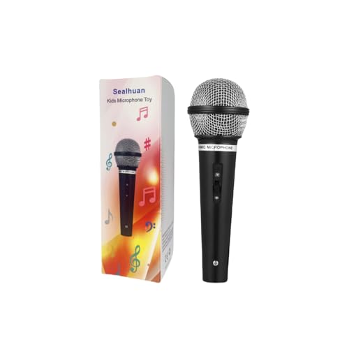 Sealhuan 001 Microphone Toy For Kids Pretend Microphone Toy Plastic Microphone Fake Microphone Prop thumb #5